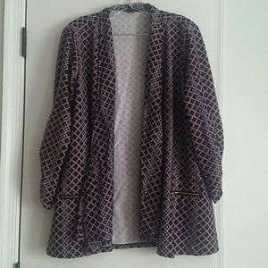 Robert Louis plus size blazer/ open cardigan